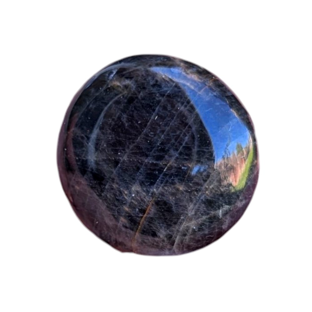 Polished Black Moonstone